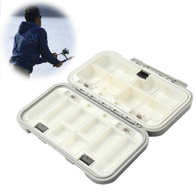 16 Compartments Waterproof Fishing Fish Lure Hook Bait Tackle Box Case