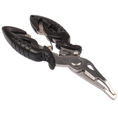 Multifunctional Stainless Steel Jaw Fishing Pliers Scissors Hook Removal Tool Line Cutter Fishing Tackle, Random Color Delivery