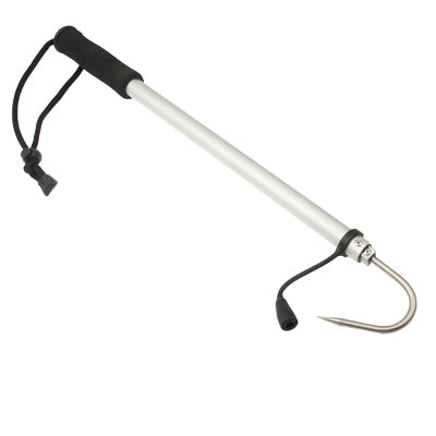 120cm Professional Telescopic Fishing Spear Hook Tackle Fishing Landing Gaff with String