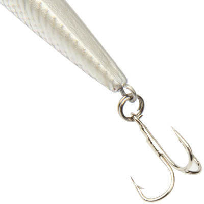 70mm Minnow Hard Baits Fishing Lures Mixed Fishing Tackle Baits Minnow(Silver)