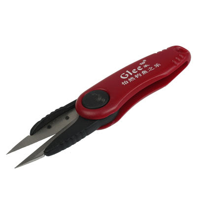 2-in-1 Portable Fishing Hook Grinder + Fishing Line Scissors with Neck Lanyard
