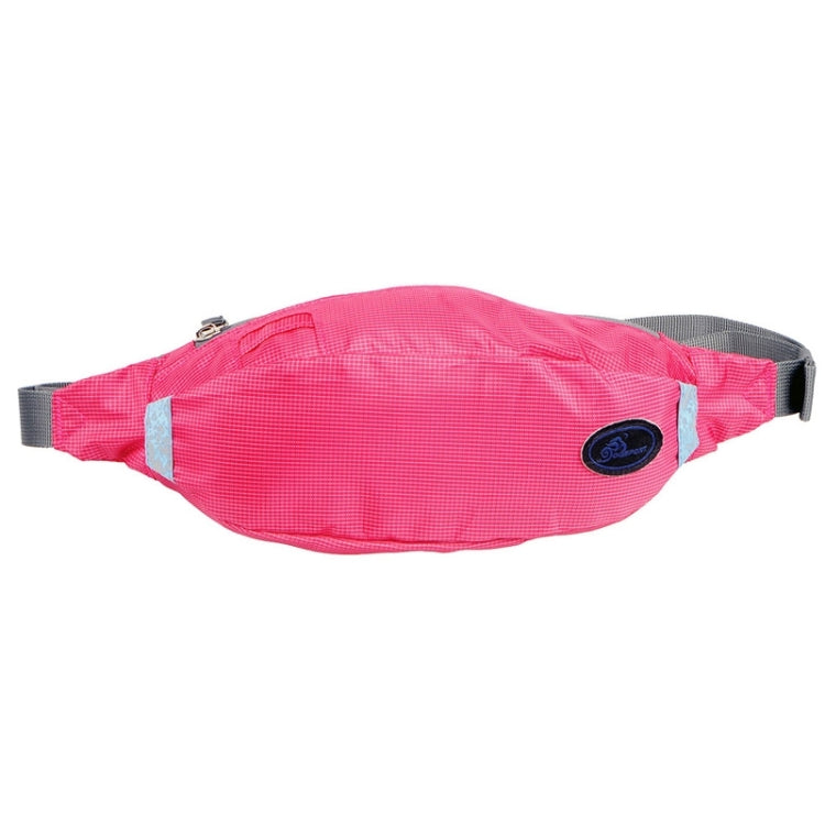 OQsport Multifunctional Outdoor Sports Running Waist Pack for Men Women As Fanny Pack Bum Bag Hip Money Belt(Magenta)