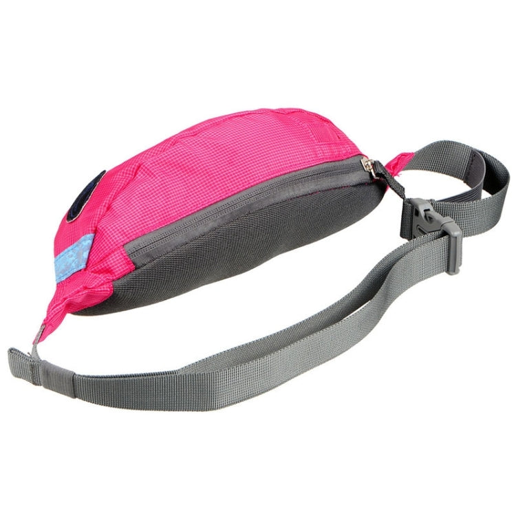 OQsport Multifunctional Outdoor Sports Running Waist Pack for Men Women As Fanny Pack Bum Bag Hip Money Belt(Magenta)