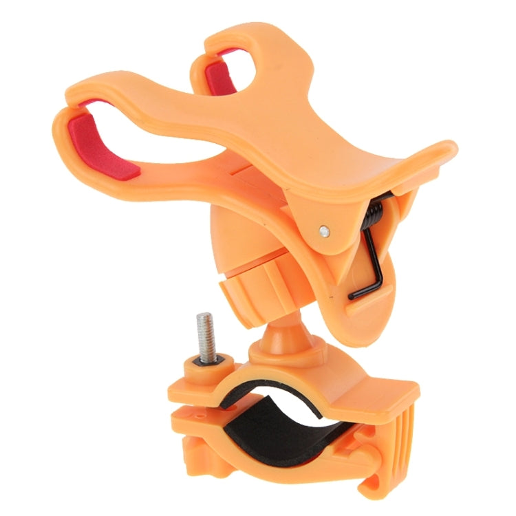 360 Degree Rotation Universal Mobile Phone Bicycle Clip Holder Cradle Stand, Clip Support Phone Width: up to 10cm