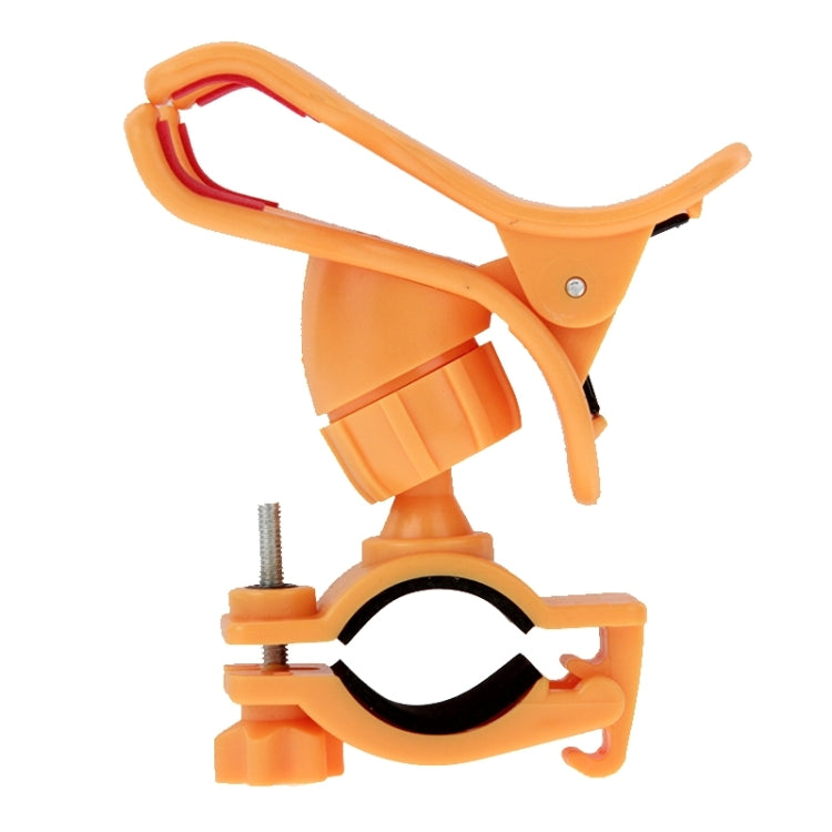 360 Degree Rotation Universal Mobile Phone Bicycle Clip Holder Cradle Stand, Clip Support Phone Width: up to 10cm