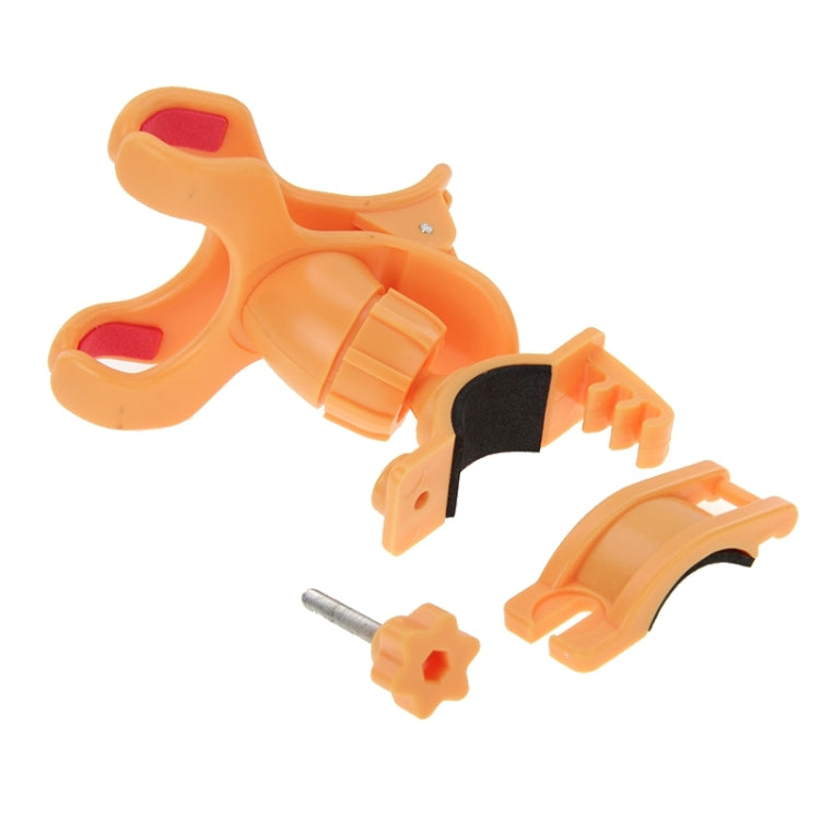 360 Degree Rotation Universal Mobile Phone Bicycle Clip Holder Cradle Stand, Clip Support Phone Width: up to 10cm
