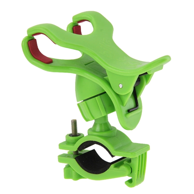360 Degree Rotation Universal Mobile Phone Bicycle Clip Holder Cradle Stand, Clip Support Phone Width: up to 10cm