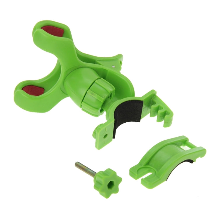 360 Degree Rotation Universal Mobile Phone Bicycle Clip Holder Cradle Stand, Clip Support Phone Width: up to 10cm