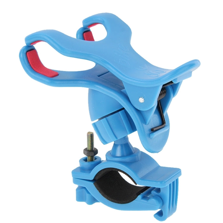 360 Degree Rotation Universal Mobile Phone Bicycle Clip Holder Cradle Stand, Clip Support Phone Width: up to 10cm