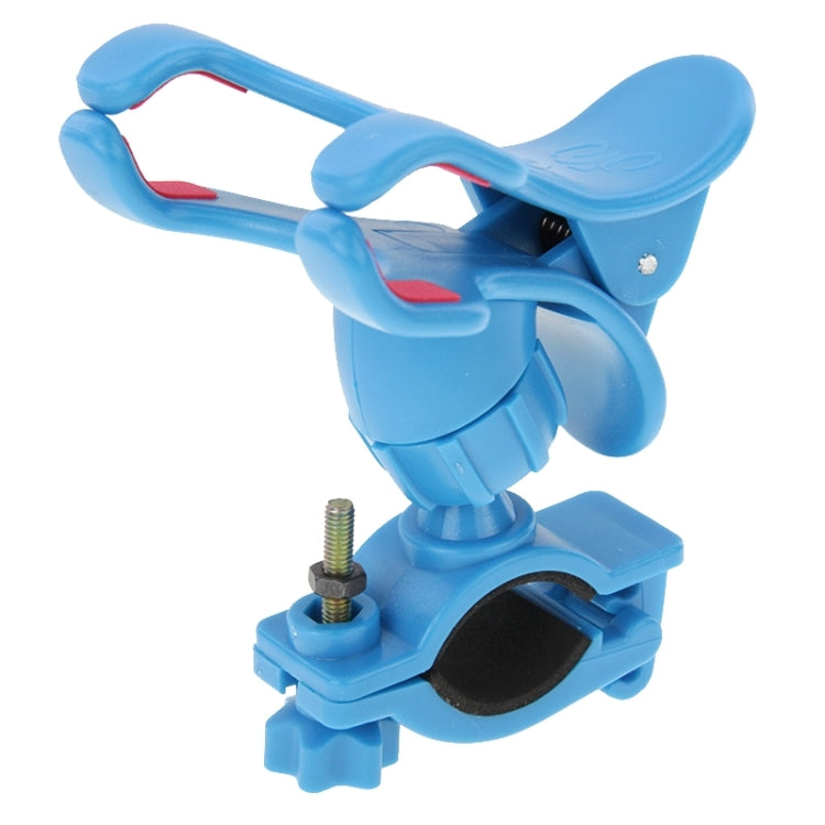 360 Degree Rotation Universal Mobile Phone Bicycle Clip Holder Cradle Stand, Clip Support Phone Width: up to 10cm