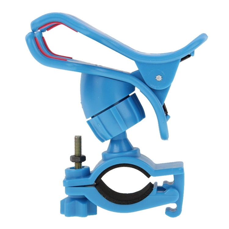 360 Degree Rotation Universal Mobile Phone Bicycle Clip Holder Cradle Stand, Clip Support Phone Width: up to 10cm