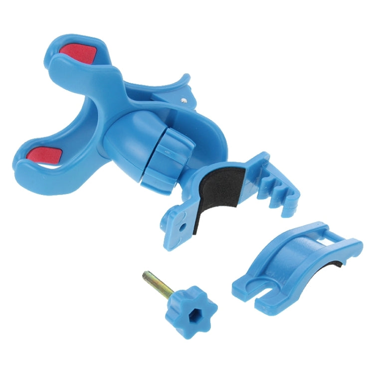 360 Degree Rotation Universal Mobile Phone Bicycle Clip Holder Cradle Stand, Clip Support Phone Width: up to 10cm