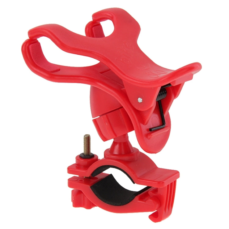 360 Degree Rotation Universal Mobile Phone Bicycle Clip Holder Cradle Stand, Clip Support Phone Width: up to 10cm