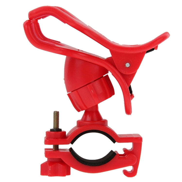 360 Degree Rotation Universal Mobile Phone Bicycle Clip Holder Cradle Stand, Clip Support Phone Width: up to 10cm