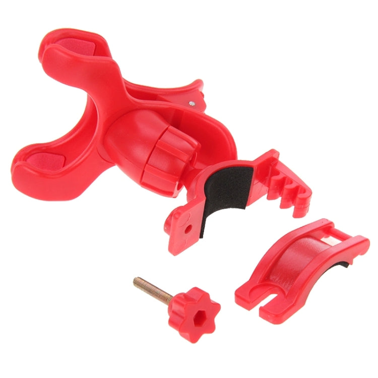 360 Degree Rotation Universal Mobile Phone Bicycle Clip Holder Cradle Stand, Clip Support Phone Width: up to 10cm