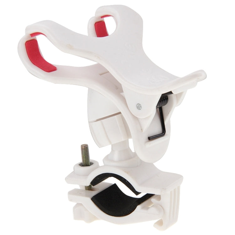 360 Degree Rotation Universal Mobile Phone Bicycle Clip Holder Cradle Stand, Clip Support Phone Width: up to 10cm