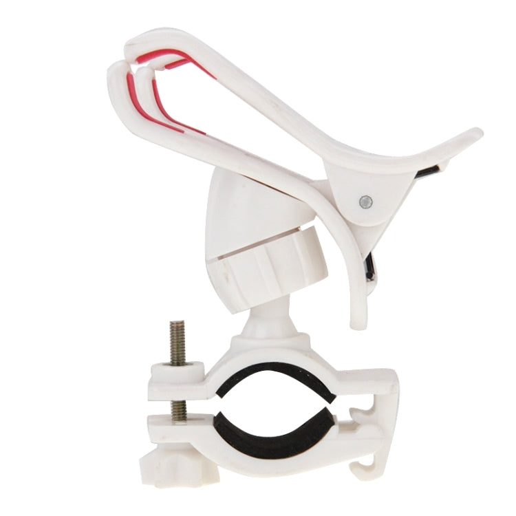 360 Degree Rotation Universal Mobile Phone Bicycle Clip Holder Cradle Stand, Clip Support Phone Width: up to 10cm
