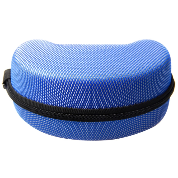 Shock-resistant Protective Case Zipper Box for Sunglasses / Glasses / Snowboard Goggles, Random Color Delivery