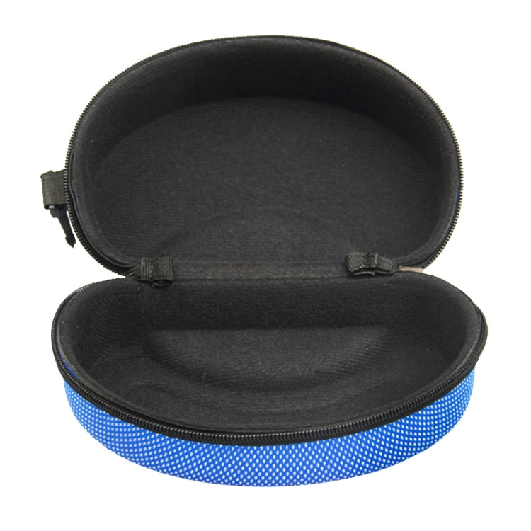 Shock-resistant Protective Case Zipper Box for Sunglasses / Glasses / Snowboard Goggles, Random Color Delivery