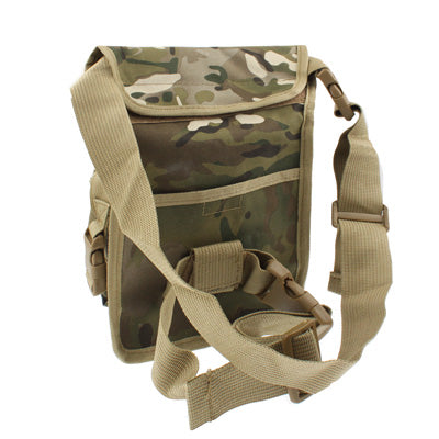 Multi-Layered Nylon Leg & Waist Pouch Carrier Bag with 2 Magazine Pouches for Outdoor Activity(Yellow)
