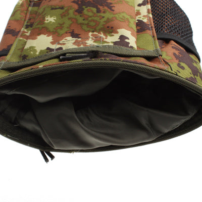 Nylon Waterproof Molle Military Recycle Collection Small Pouch Carrying Bag with Drawstring
