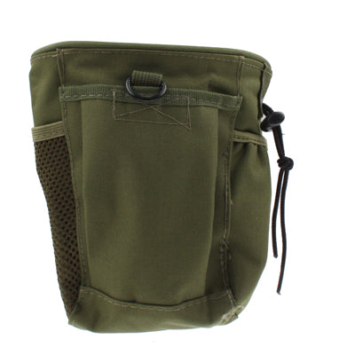 Nylon Waterproof Molle Military Recycle Collection Small Pouch Carrying Bag with Drawstring