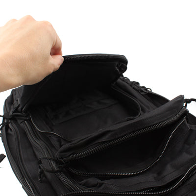 Nylon Oxford Waterproof 3P Backpack Bag with Adjustable Strap