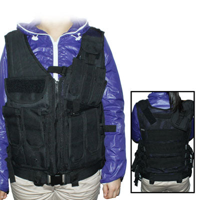 Nylon Anti-cut & Wear-resistant Vest Waistcoat(Black)