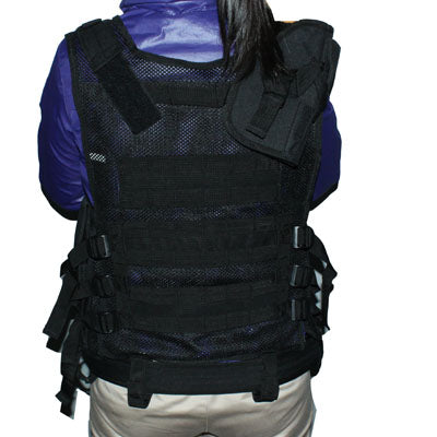 Nylon Anti-cut & Wear-resistant Vest Waistcoat(Black)