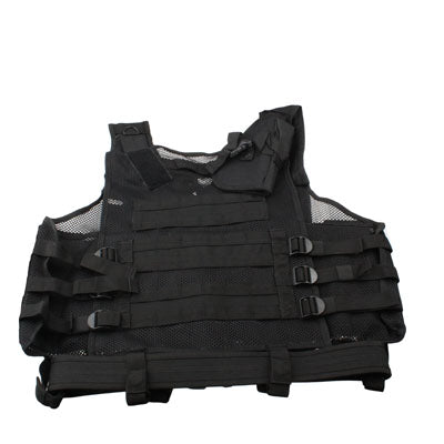 Nylon Anti-cut & Wear-resistant Vest Waistcoat(Black)