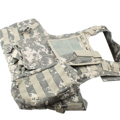 Camouflage Paintball Combat Vest / Paintball Harness