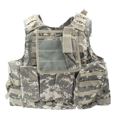 Camouflage Paintball Combat Vest / Paintball Harness
