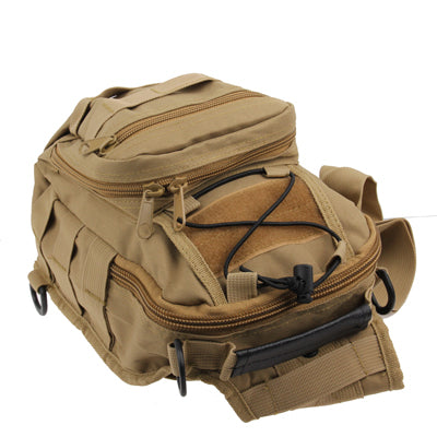 Casual Hard-wearing High Quality Multi-pocket Saddle Bag(Brown)