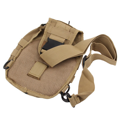 Casual Hard-wearing High Quality Multi-pocket Saddle Bag(Brown)