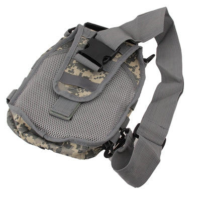 Casual Hard-wearing High Quality Multi-pocket Camouflage Saddle Bag(Army Green)