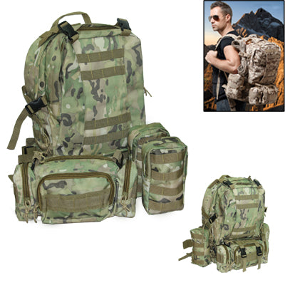 Nylon Fabric Military Combinative Backpack Mountaineering MOLLE Waist Bag for Outdoor