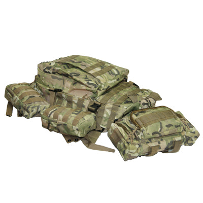 Nylon Fabric Military Combinative Backpack Mountaineering MOLLE Waist Bag for Outdoor