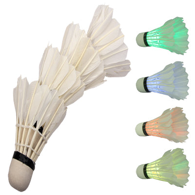 LED Badminton with Switch (4pcs in one Packing, the Price is for 4pcs)