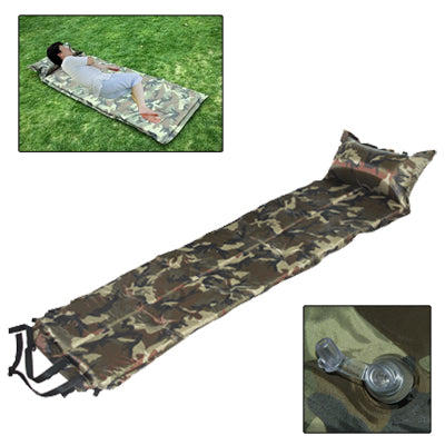 Automatic Inflatable Sleeping Pad with Pillow