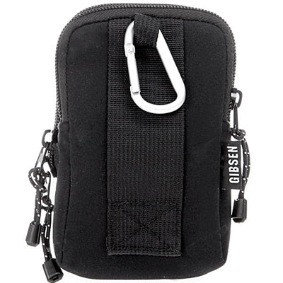 Multifunctional Double Layer Waist Bag Fanny Pack with Hook & String for Outdoor Use(Black)