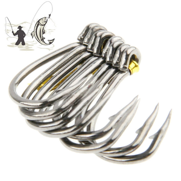 6#~9# Sea Fishing Iron Plate Hook without String  (8 pcs in one packing,the price is for 8 pcs)