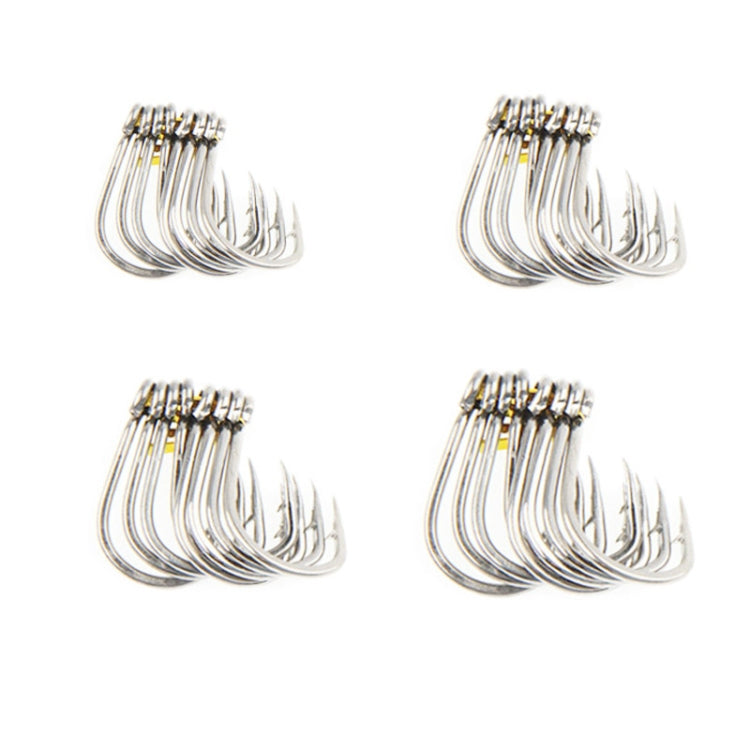 6#~9# Sea Fishing Iron Plate Hook without String  (8 pcs in one packing,the price is for 8 pcs)