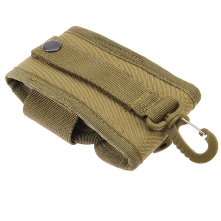 Stylish Military Multifunction Waist / Belt Bag with Carabiner (Earthy)