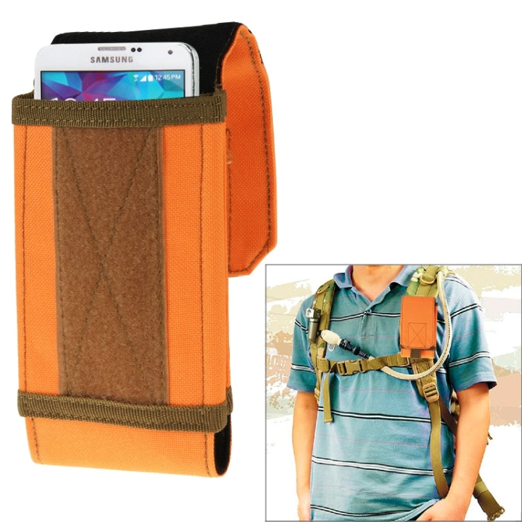 Stylish Outdoor Water Resistant Fabric Cell Phone Case, Size: approx. 17cm x 8.3cm x 3.5cm