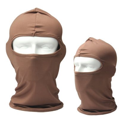 Outdoor One Hole Face Mask(Brown)