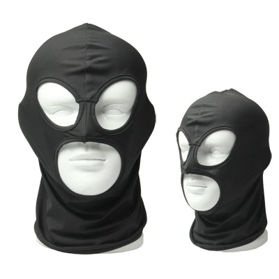 Outdoor Three Hole Face Mask(Black)