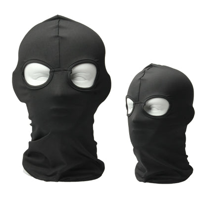 Outdoor Two Hole Face Mask(Black)