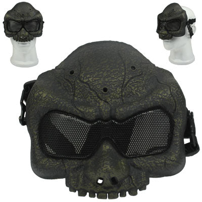 The New DC-05 Color Mixing Wire Patch Half Face Mask (Black and Green)