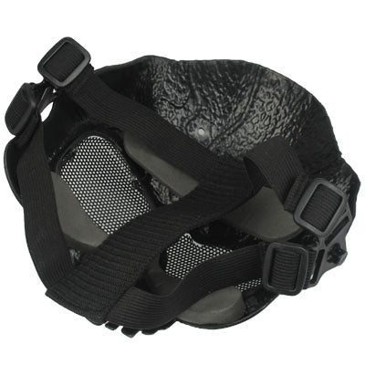 The New DC-05 Color Mixing Wire Patch Half Face Mask (Black and Green)