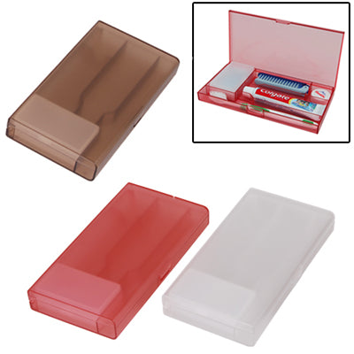 Eco-friendly Personal Case Portable Lifestyle Item Carrying Box for Easy Trip Tour (Random Color Delivery)
